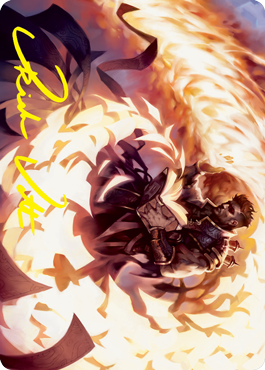 Revel in Silence Art Card (Gold-Stamped Signature) [Strixhaven: School of Mages Art Series] | Dragon's Lair Comics and Fantasy Houston TX