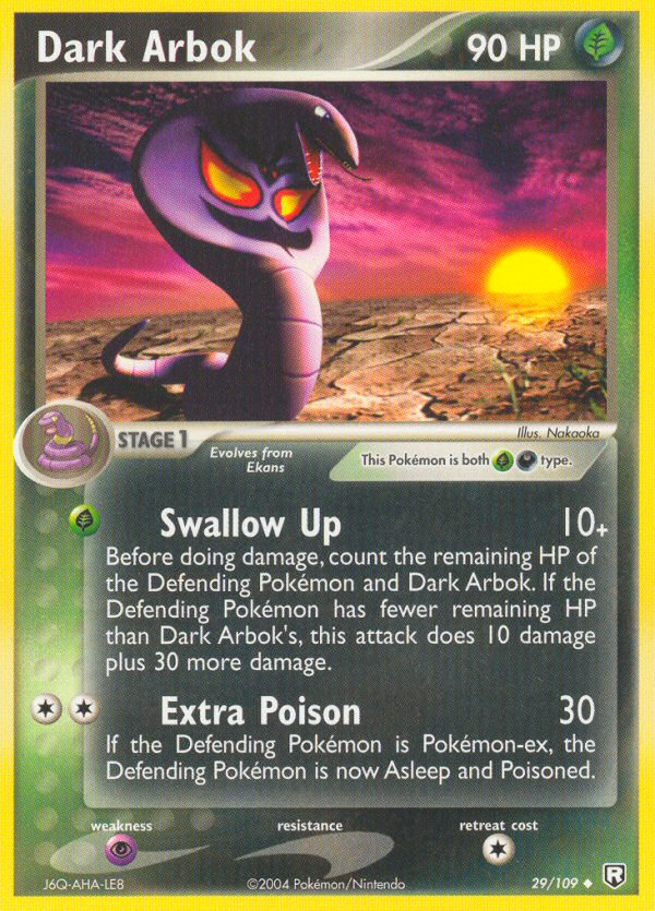 Dark Arbok (29/109) [EX: Team Rocket Returns] | Dragon's Lair Comics and Fantasy Houston TX