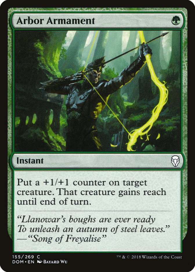 Arbor Armament [Dominaria] | Dragon's Lair Comics and Fantasy Houston TX