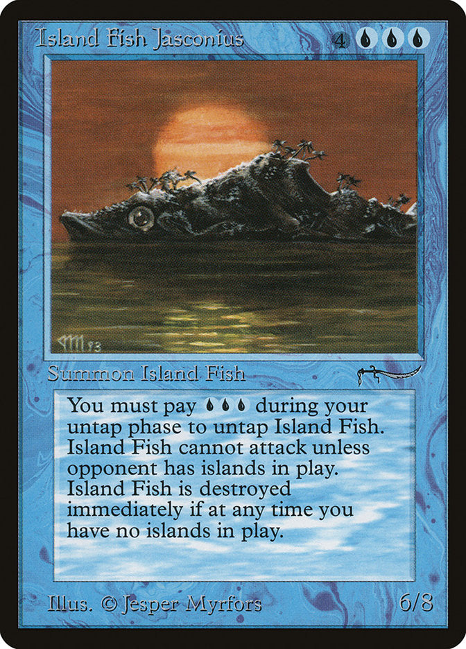 Island Fish Jasconius [Arabian Nights] | Dragon's Lair Comics and Fantasy Houston TX