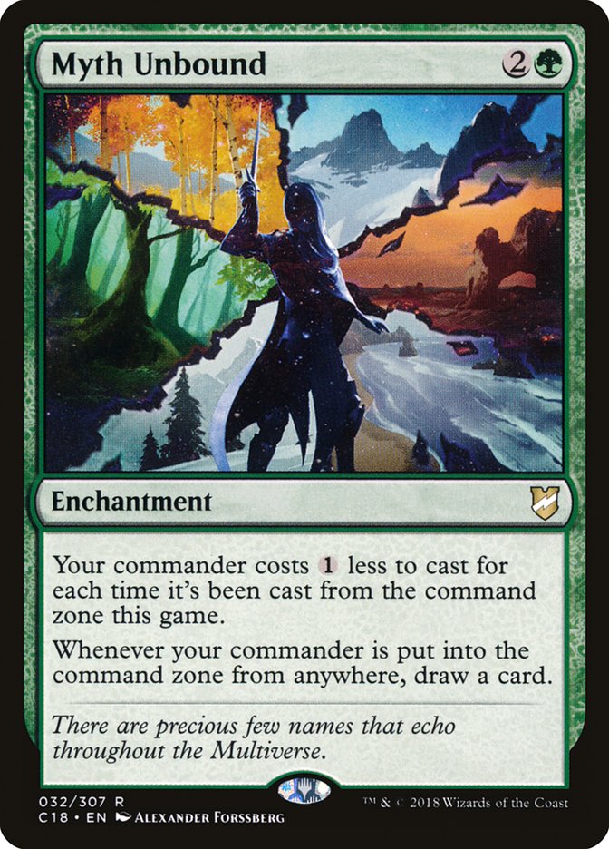 Myth Unbound [Commander 2018] | Dragon's Lair Comics and Fantasy Houston TX