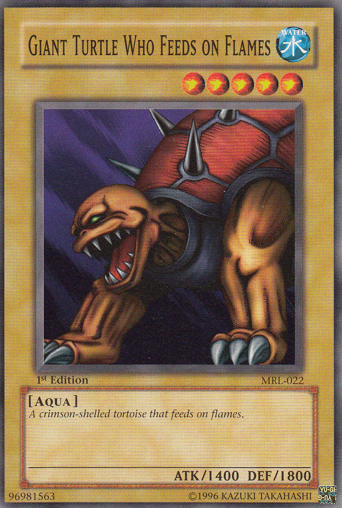 Giant Turtle Who Feeds on Flames [MRL-022] Common | Dragon's Lair Comics and Fantasy Houston TX