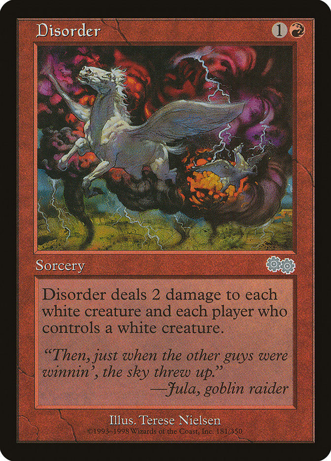 Disorder [Urza's Saga] | Dragon's Lair Comics and Fantasy Houston TX