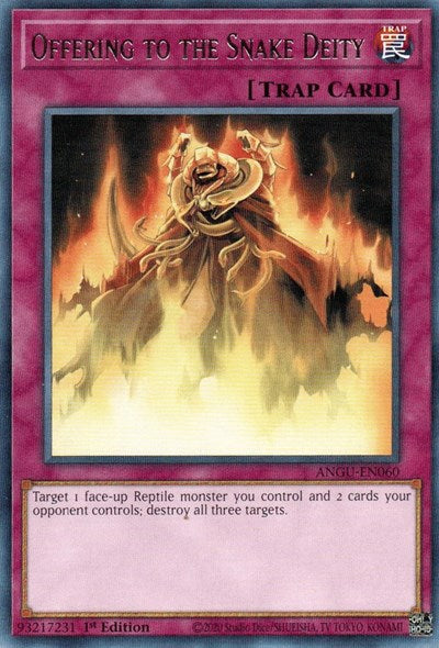 Offering to the Snake Deity (Rare) [ANGU-EN060] Rare | Dragon's Lair Comics and Fantasy Houston TX