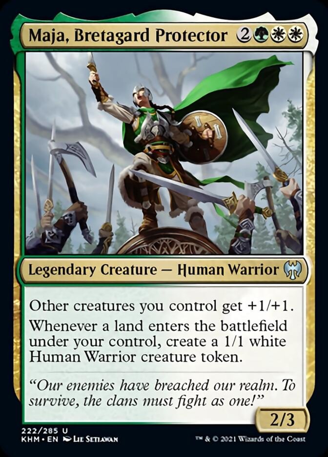 Maja, Bretagard Protector [Kaldheim] | Odin's Place