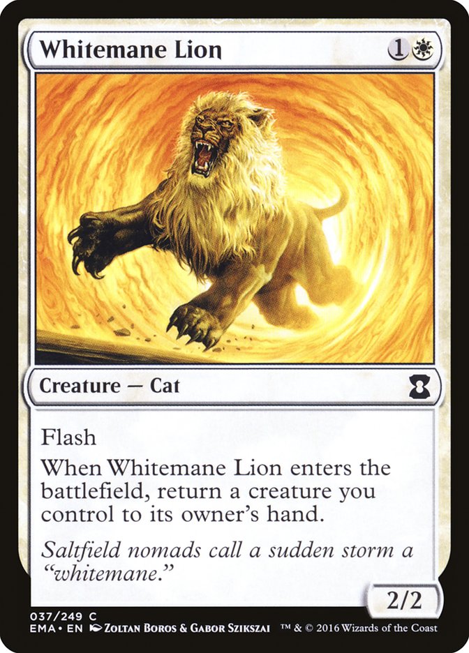 Whitemane Lion [Eternal Masters] | Dragon's Lair Comics and Fantasy Houston TX