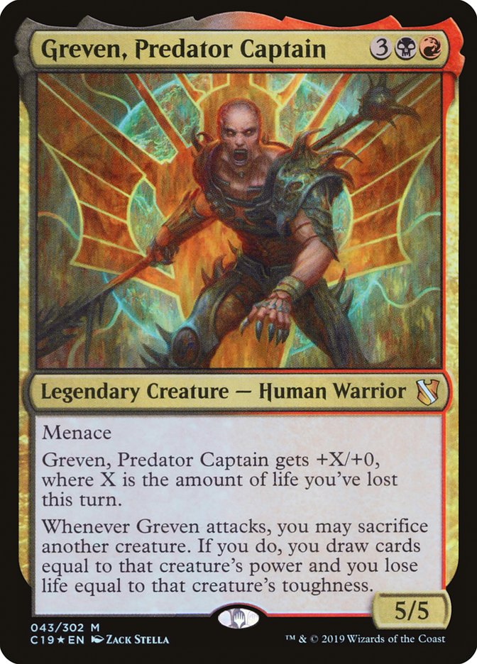 Greven, Predator Captain [Commander 2019] | Dragon's Lair Comics and Fantasy Houston TX