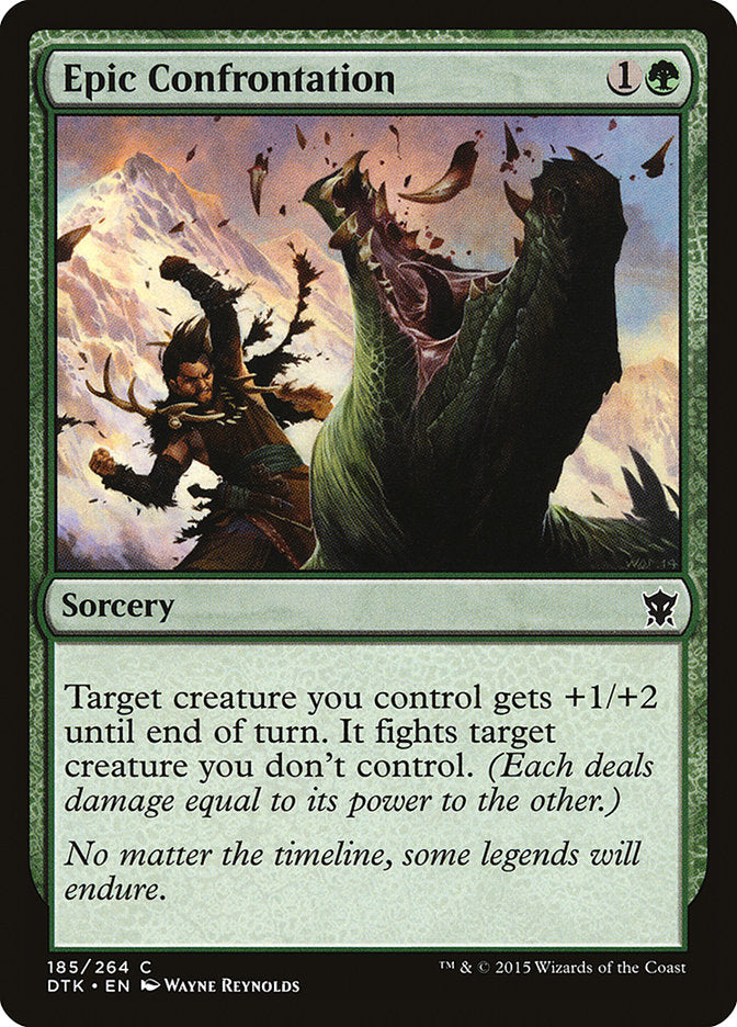 Epic Confrontation [Dragons of Tarkir] | Dragon's Lair Comics and Fantasy Houston TX