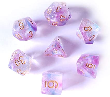 Dragon Dice Violet Storm Poly 7 | Dragon's Lair Comics and Fantasy Houston TX