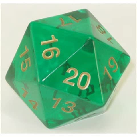 Koplow 55mm Emerald with Gold Countdown | Dragon's Lair Comics and Fantasy Houston TX