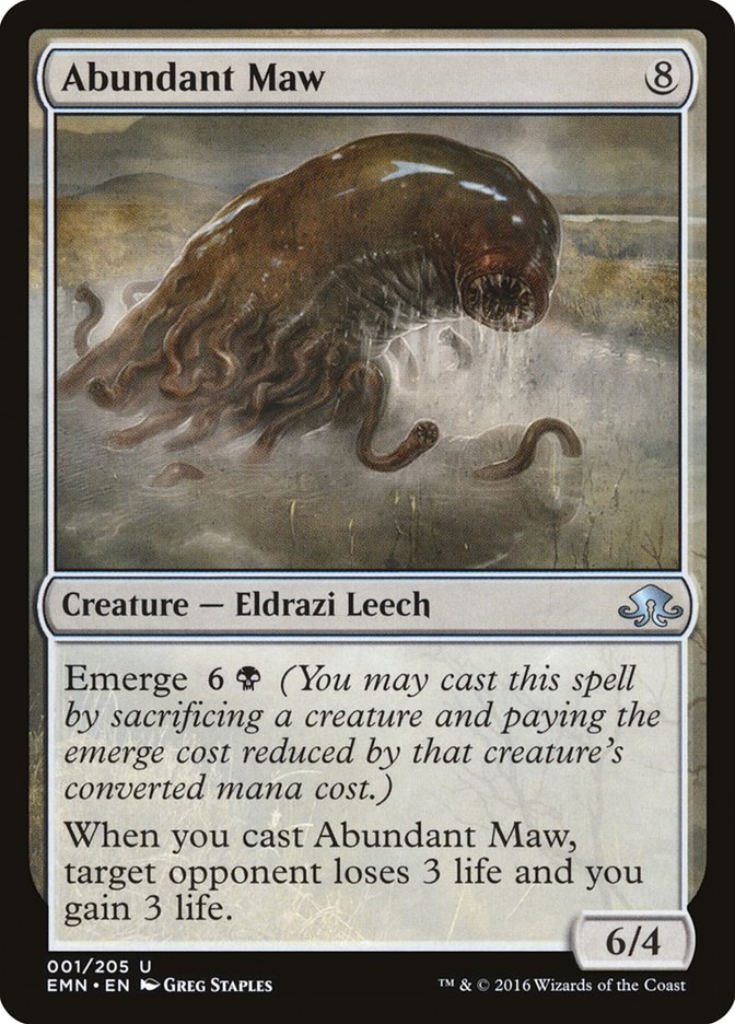 Abundant Maw [Eldritch Moon] | Dragon's Lair Comics and Fantasy Houston TX
