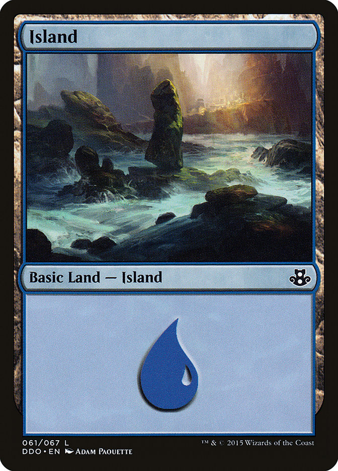 Island (61) [Duel Decks: Elspeth vs. Kiora] | Dragon's Lair Comics and Fantasy Houston TX