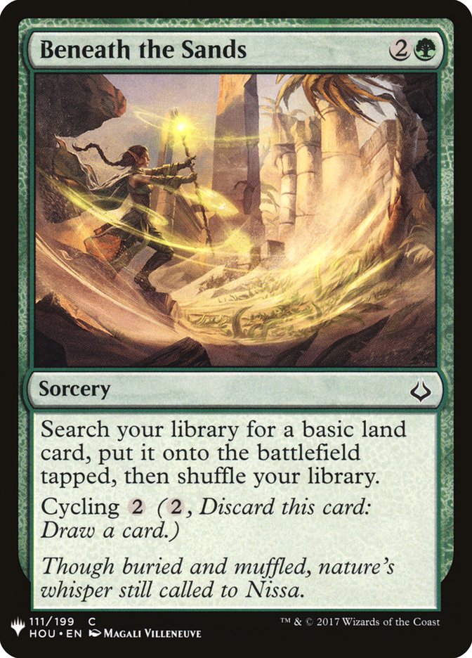 Beneath the Sands [Mystery Booster] | Dragon's Lair Comics and Fantasy Houston TX