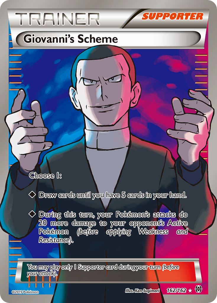 Giovanni's Scheme (162/162) [XY: BREAKthrough] | Dragon's Lair Comics and Fantasy Houston TX