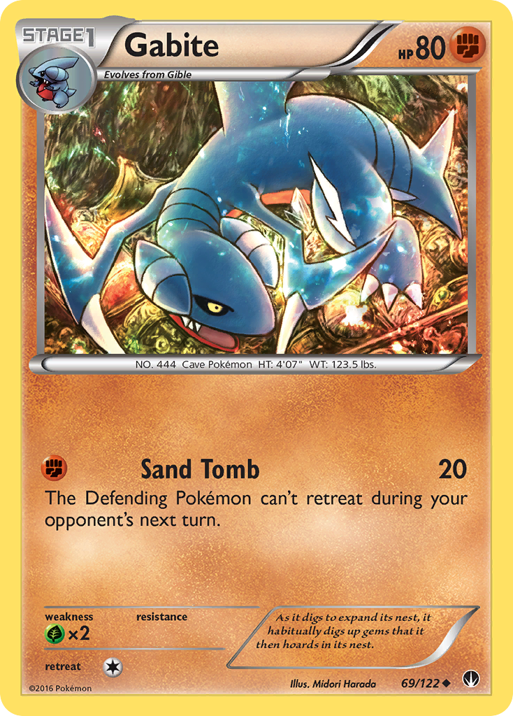 Gabite (69/122) [XY: BREAKpoint] | Dragon's Lair Comics and Fantasy Houston TX