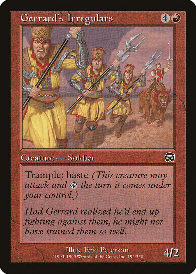Gerrard's Irregulars [Mercadian Masques] | Dragon's Lair Comics and Fantasy Houston TX