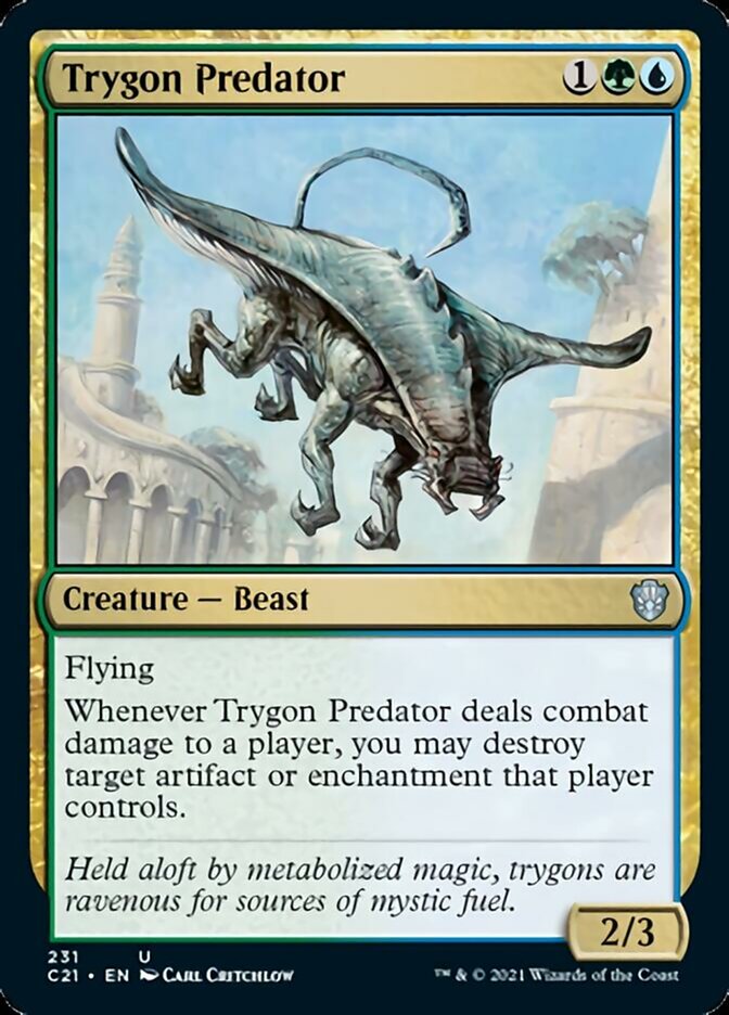 Trygon Predator [Commander 2021] | Dragon's Lair Comics and Fantasy Houston TX