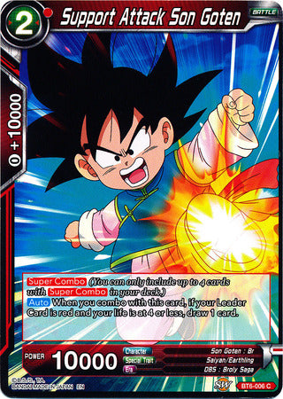 Support Attack Son Goten (BT6-006) [Destroyer Kings] | Dragon's Lair Comics and Fantasy Houston TX