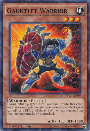 Gauntlet Warrior [BP03-EN070] Shatterfoil Rare | Dragon's Lair Comics and Fantasy Houston TX