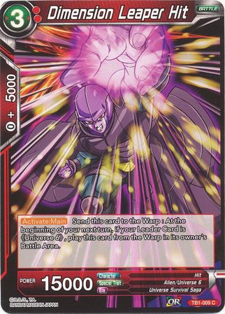 Dimension Leaper Hit (TB1-009) [The Tournament of Power] | Dragon's Lair Comics and Fantasy Houston TX