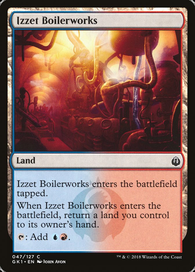 Izzet Boilerworks [Guilds of Ravnica Guild Kit] | Dragon's Lair Comics and Fantasy Houston TX