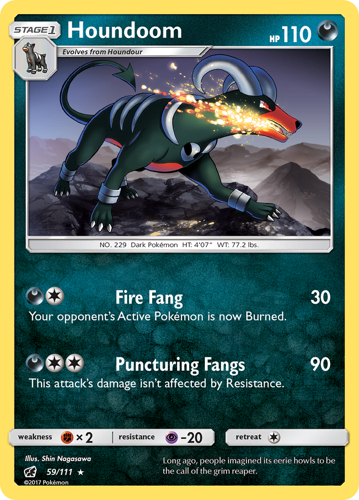 Houndoom (59/111) [Sun & Moon: Crimson Invasion] | Dragon's Lair Comics and Fantasy Houston TX