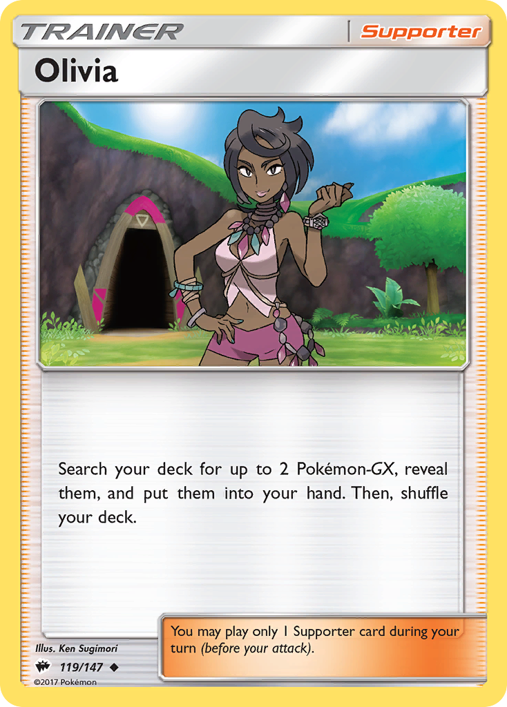 Olivia (119/147) [Sun & Moon: Burning Shadows] | Dragon's Lair Comics and Fantasy Houston TX