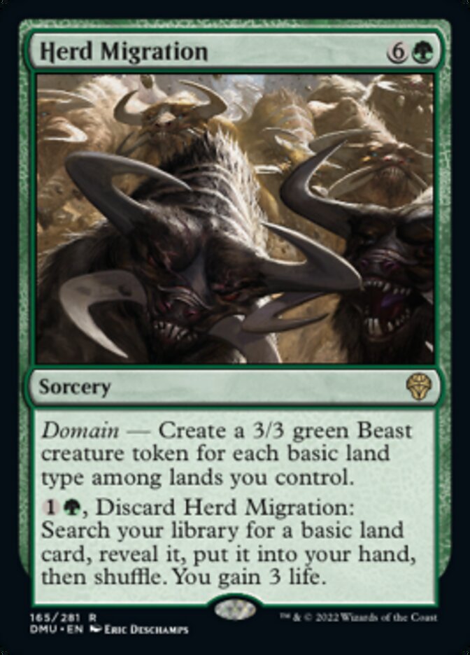 Herd Migration [Dominaria United] | Dragon's Lair Comics and Fantasy Houston TX