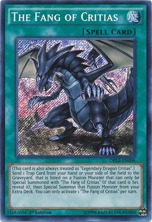 The Fang of Critias [DRL2-EN006] Secret Rare | Dragon's Lair Comics and Fantasy Houston TX