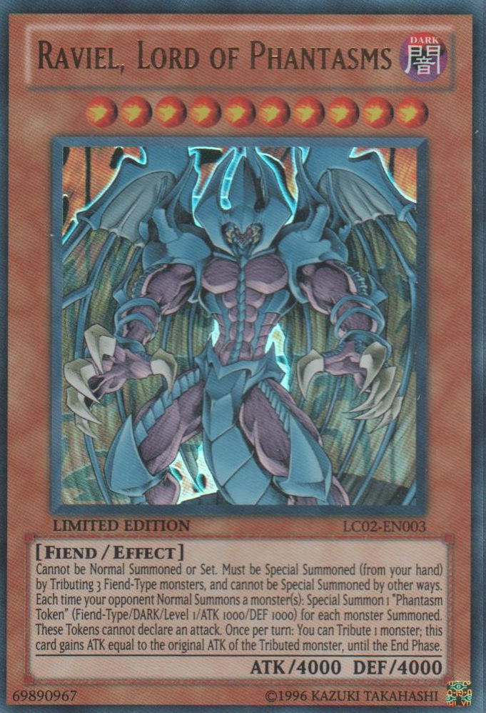 Raviel, Lord of Phantasms [LC02-EN003] Ultra Rare | Dragon's Lair Comics and Fantasy Houston TX