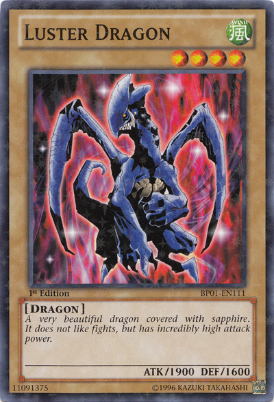 Luster Dragon [BP01-EN111] Starfoil Rare | Dragon's Lair Comics and Fantasy Houston TX