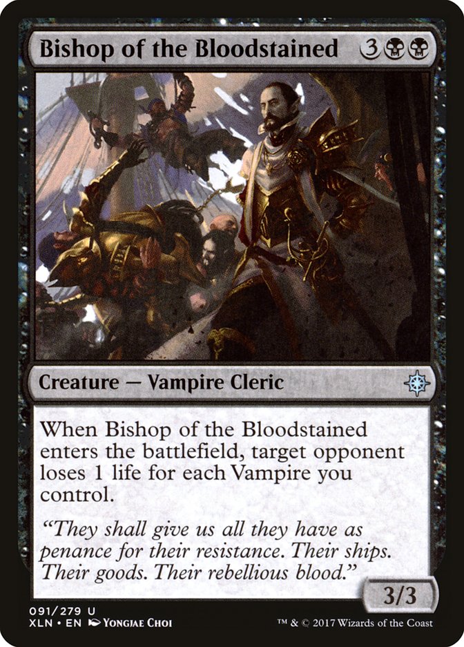 Bishop of the Bloodstained [Ixalan] | Dragon's Lair Comics and Fantasy Houston TX