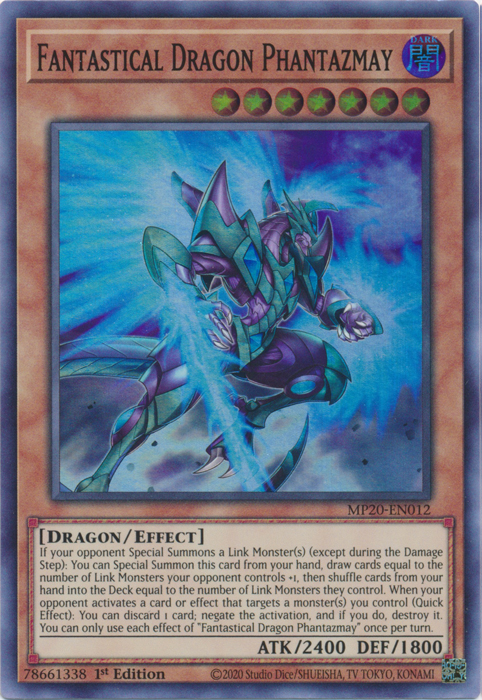 Fantastical Dragon Phantazmay [MP20-EN012] Super Rare | Dragon's Lair Comics and Fantasy Houston TX