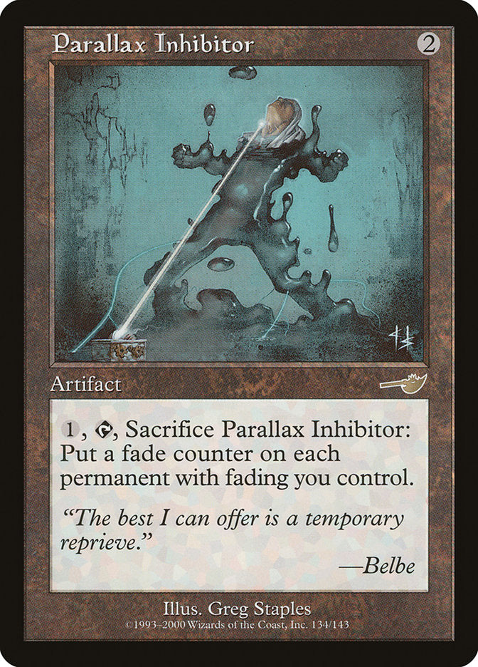 Parallax Inhibitor [Nemesis] | Dragon's Lair Comics and Fantasy Houston TX