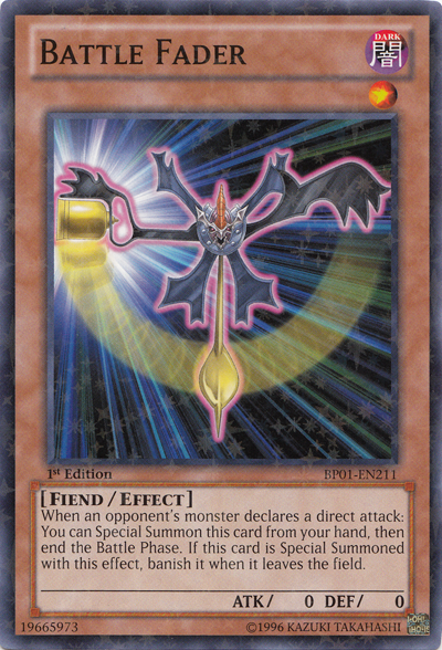 Battle Fader [BP01-EN211] Starfoil Rare | Dragon's Lair Comics and Fantasy Houston TX