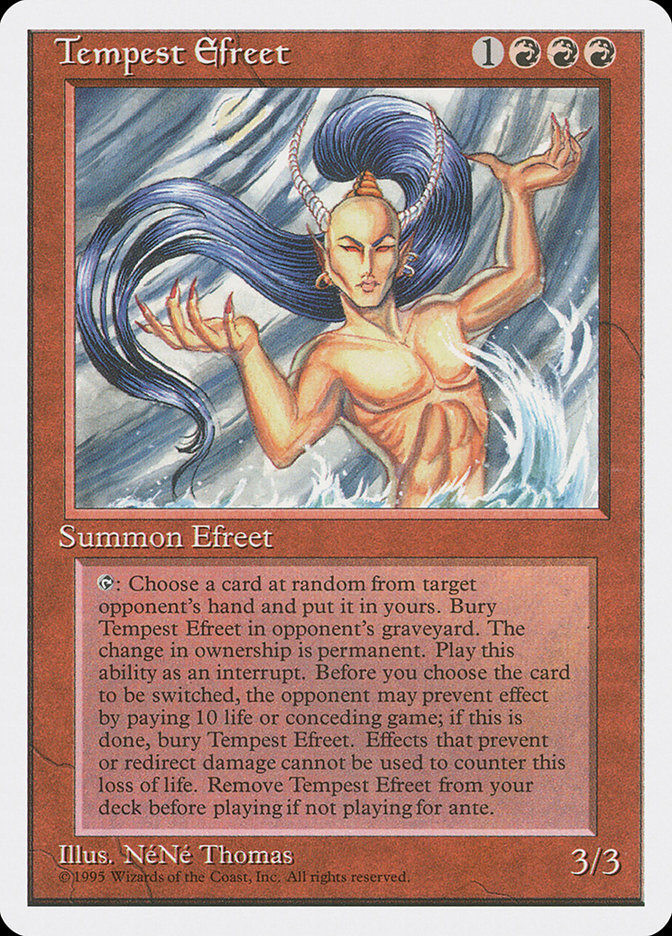 Tempest Efreet [Fourth Edition] | Dragon's Lair Comics and Fantasy Houston TX