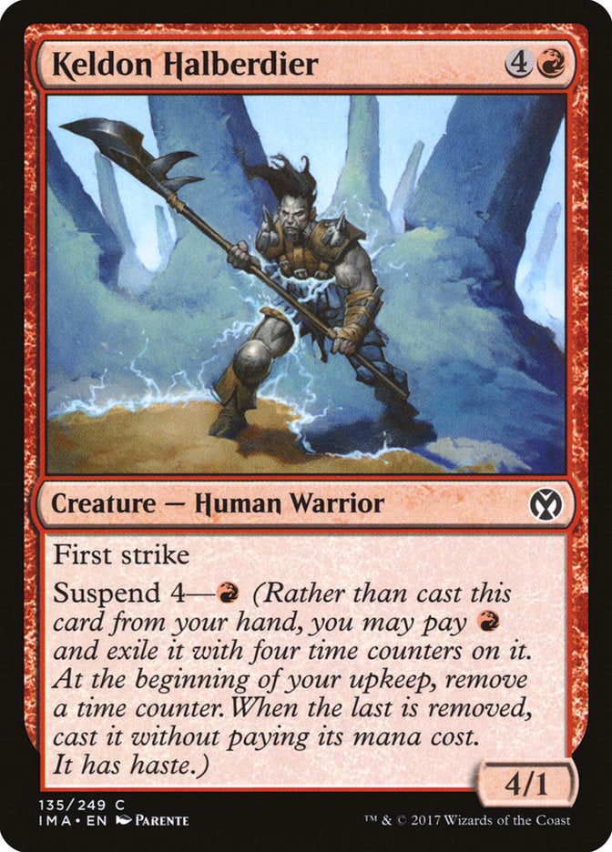 Keldon Halberdier [Iconic Masters] | Dragon's Lair Comics and Fantasy Houston TX