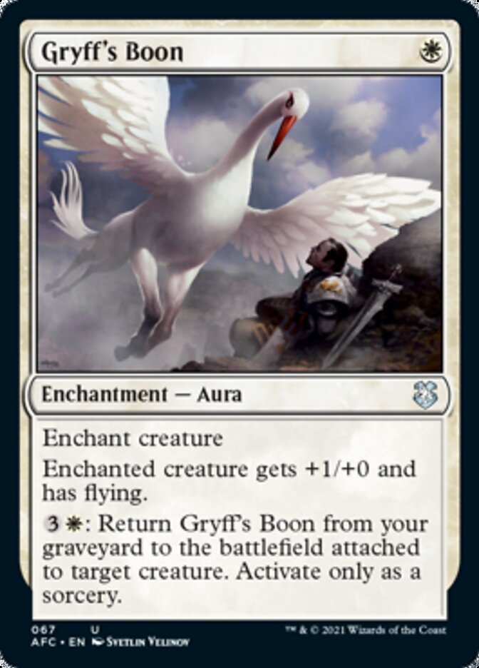 Gryff's Boon [Dungeons & Dragons: Adventures in the Forgotten Realms Commander] | Dragon's Lair Comics and Fantasy Houston TX