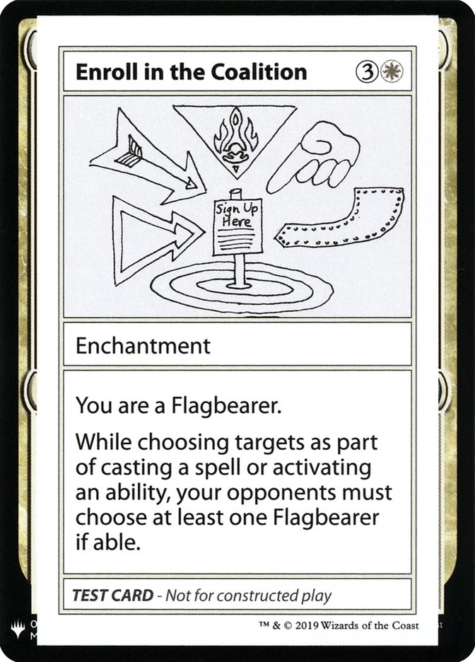 Enroll in the Coalition [Mystery Booster Playtest Cards] | Dragon's Lair Comics and Fantasy Houston TX