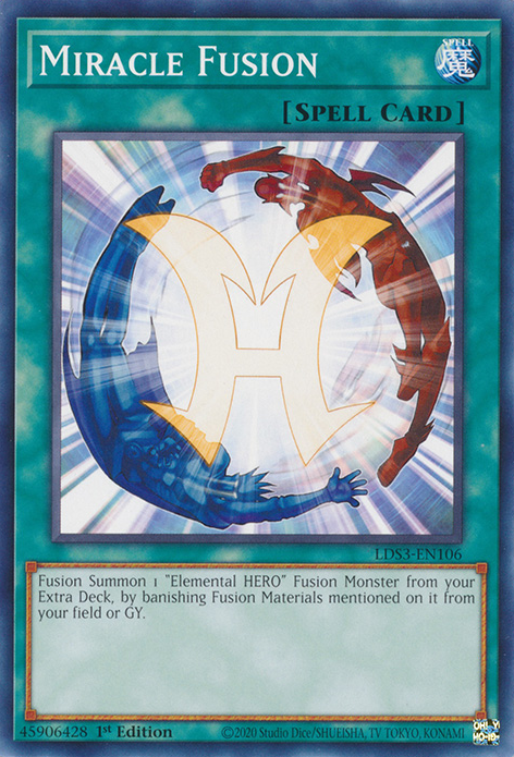 Miracle Fusion [LDS3-EN106] Common | Dragon's Lair Comics and Fantasy Houston TX