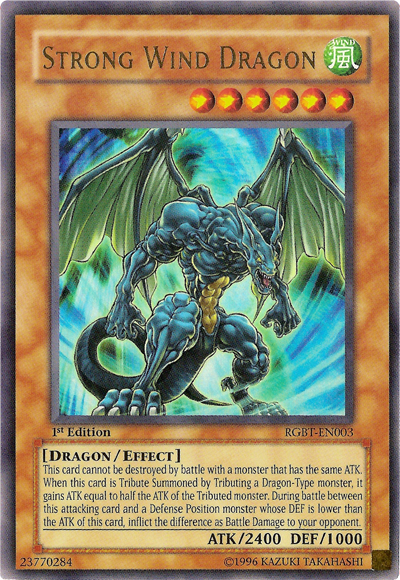 Strong Wind Dragon [RGBT-EN003] Ultra Rare | Dragon's Lair Comics and Fantasy Houston TX