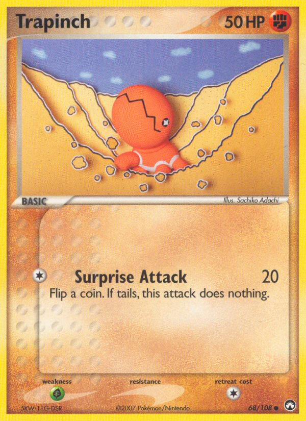 Trapinch (68/108) [EX: Power Keepers] | Dragon's Lair Comics and Fantasy Houston TX
