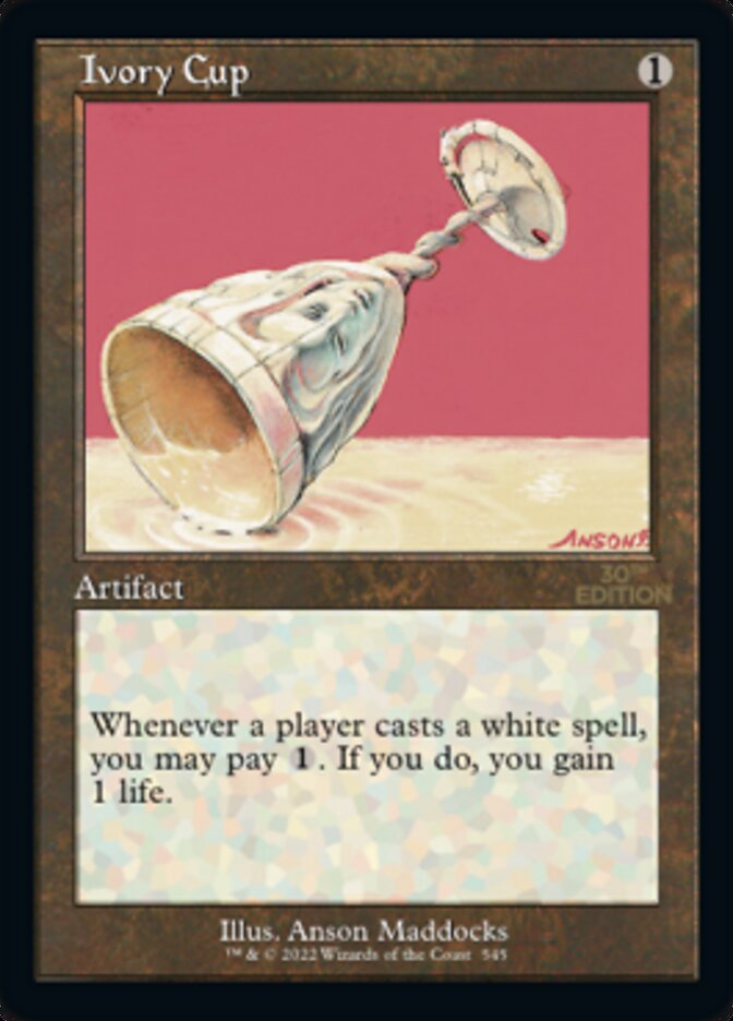 Ivory Cup (Retro) [30th Anniversary Edition] | Dragon's Lair Comics and Fantasy Houston TX