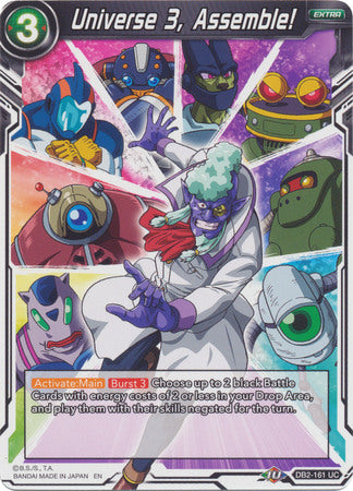 Universe 3, Assemble! (DB2-161) [Divine Multiverse] | Dragon's Lair Comics and Fantasy Houston TX