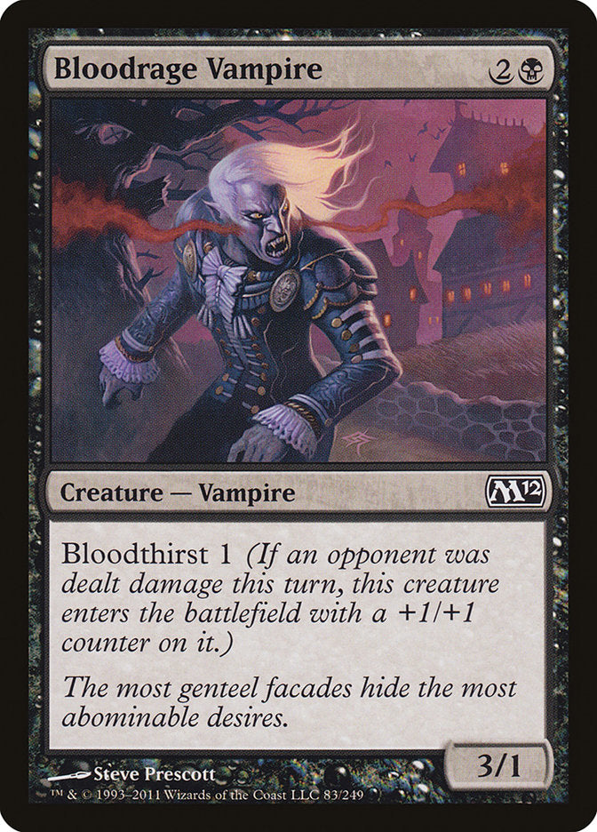 Bloodrage Vampire [Magic 2012] | Dragon's Lair Comics and Fantasy Houston TX