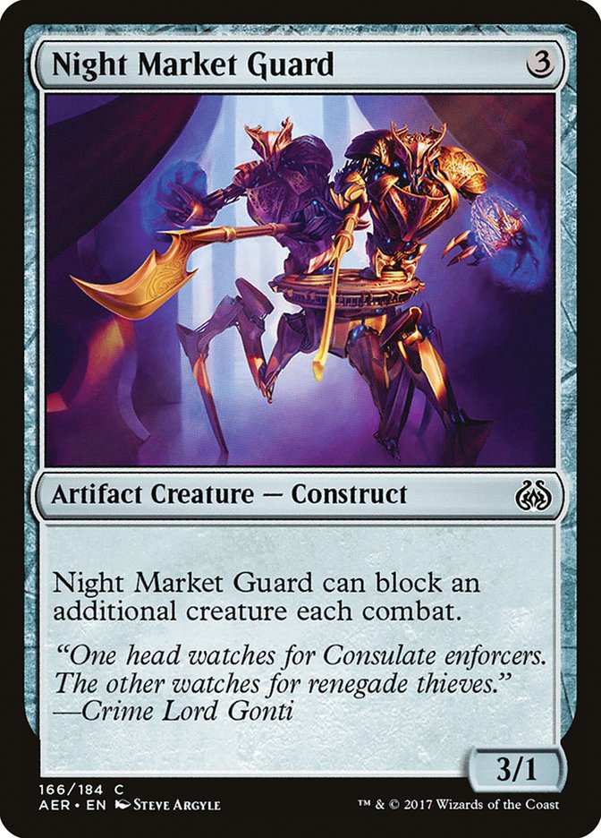 Night Market Guard [Aether Revolt] | Dragon's Lair Comics and Fantasy Houston TX