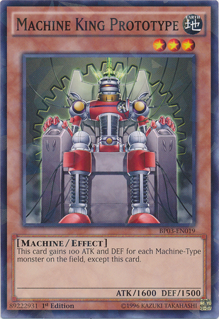 Machine King Prototype [BP03-EN019] Shatterfoil Rare | Dragon's Lair Comics and Fantasy Houston TX