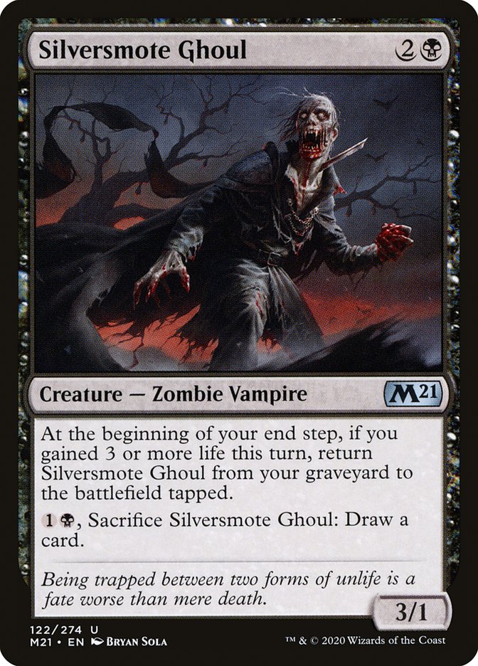 Silversmote Ghoul [Core Set 2021] | Dragon's Lair Comics and Fantasy Houston TX