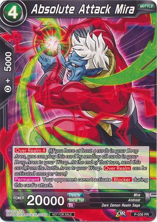 Absolute Attack Mira (P-038) [Promotion Cards] | Dragon's Lair Comics and Fantasy Houston TX