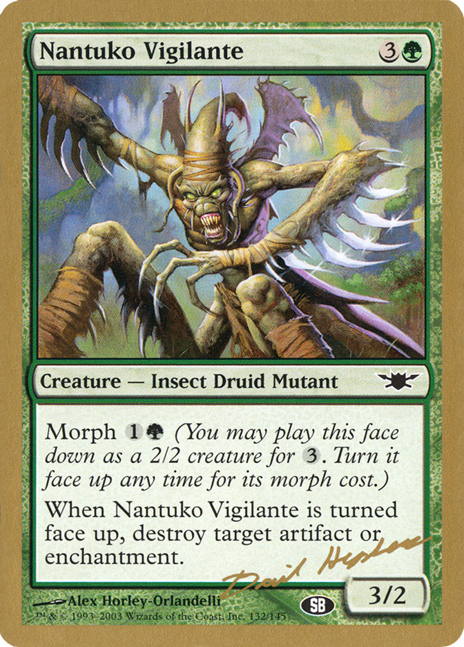 Nantuko Vigilante (Dave Humpherys) (SB) [World Championship Decks 2003] | Dragon's Lair Comics and Fantasy Houston TX